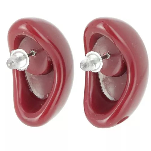 Éclats d’Époque – Boucles Gouttes en Résine Opaque et Translucide