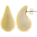 Douceur Épurée – Boucles Gouttes Bombées Mat 31 mm