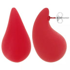 Douceur Épurée – Boucles Gouttes Bombées Mat 31 mm