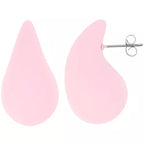 Douceur Épurée – Boucles Gouttes Bombées Mat 31 mm