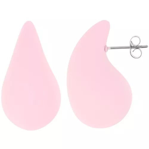 Douceur Épurée – Boucles Gouttes Bombées Mat 31 mm