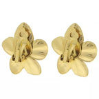 Fleur de Cerisier 30 mm – murmure -Boucles d’oreilles inoxydables (doré & argent)